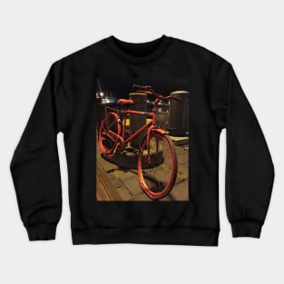 Need a new Bike?  Cyclists and Bikers remember to pump your Tyres!! Crewneck Sweatshirt